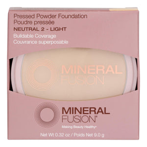 Mineral Fusion - Mkup Pressed Base Ntrl 2 - 1 Each-.32 Oz - Vita-Shoppe.com