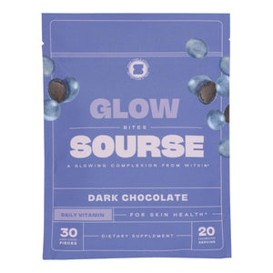 Sourse - Glow Bites Vitamin Infused Chocolate - Case Of 6-2.2 Oz - Vita-Shoppe.com