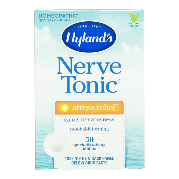 Hyland's - Nerve Tonic Tablets - 1 Each-50 Tab - Vita-Shoppe.com