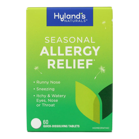 Hyland's - Seasonal Allergy Relief - 1 Each-60 Tab - Vita-Shoppe.com