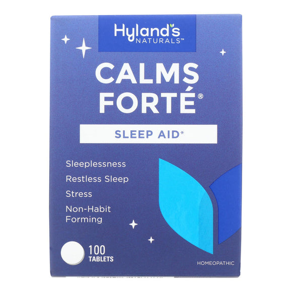 Hyland's - Sleep Aid Calms Forte - 1 Each-100 Tab - Vita-Shoppe.com