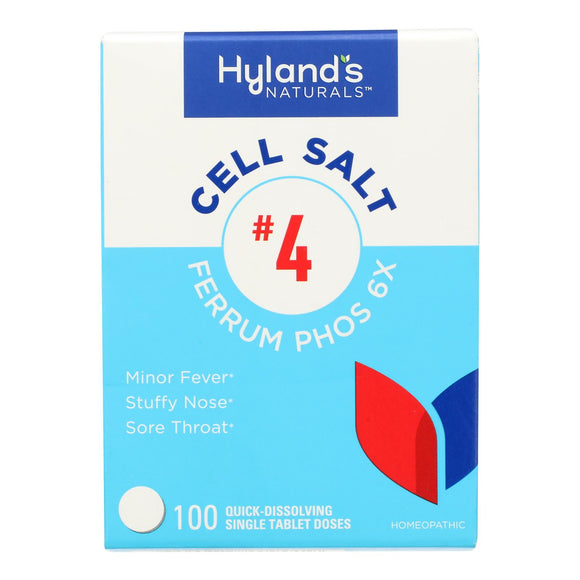 Hyland's - Ferrum Phos 6x Cell Salts - 1 Each-100 Tab - Vita-Shoppe.com