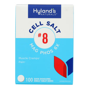 Hyland's - Mag Phos 6x #8 Cell Salt - 1 Each-100 Tab - Vita-Shoppe.com