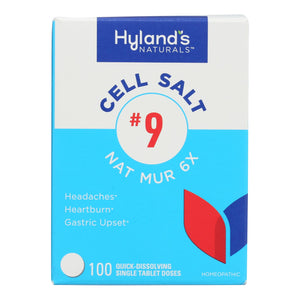 Hyland's - Natural Mur 6x #9 Cell Salts - 1 Each-100 Tab - Vita-Shoppe.com