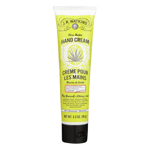 J.r. Watkins - Hand Cream Aloe And Green Tea - Case Of 3 - 3.3 Fz - Vita-Shoppe.com