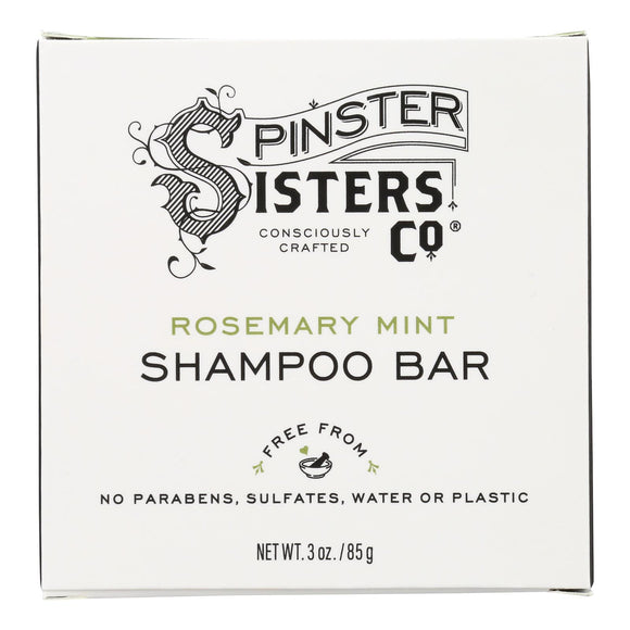 Spinster Sisters Company - Shampoo Bar Rosemary Mountain - 1 Each-3 Ounces - Vita-Shoppe.com