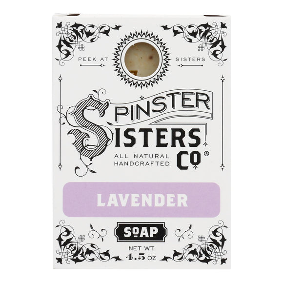 Spinster Sisters Company - Soap Bar Lavender - 1 Each-4.5 Ounces - Vita-Shoppe.com