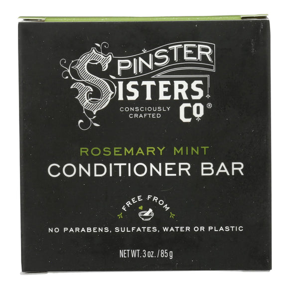 Spinster Sisters Company - Conditioner Bar Rosemary Mint - 1 Each-3 Ounces - Vita-Shoppe.com