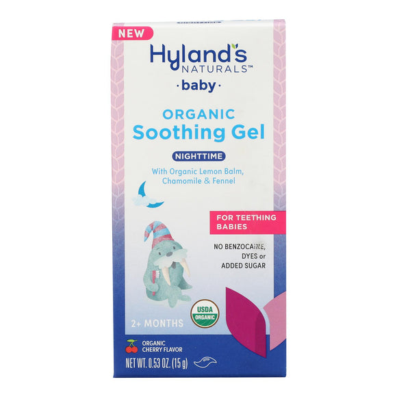 Hyland's Soothing Gel Organic Baby Night - 1 Each - 0.53 Ounces - Vita-Shoppe.com