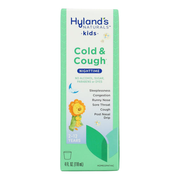 Hyland's - 4kids Night Cold 'n Cough - Case Of 3-4 Fluid Ounces - Vita-Shoppe.com