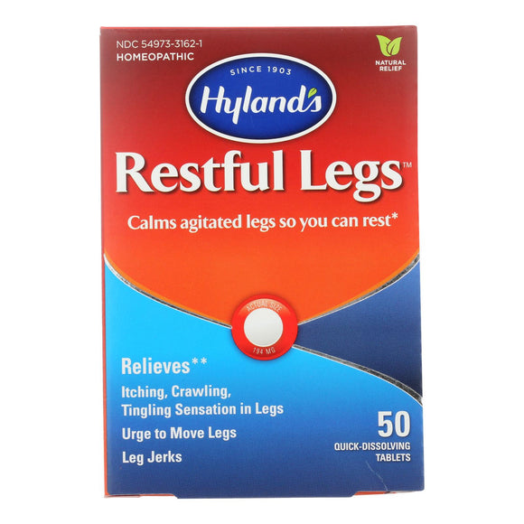 Hyland's - Restful Legs - Case Of 3-50 Tablets - Vita-Shoppe.com