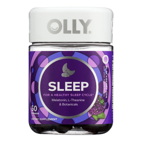 Olly - Supplement Restful Sleep Blackberry - Case Of 3-50 Count - Vita-Shoppe.com