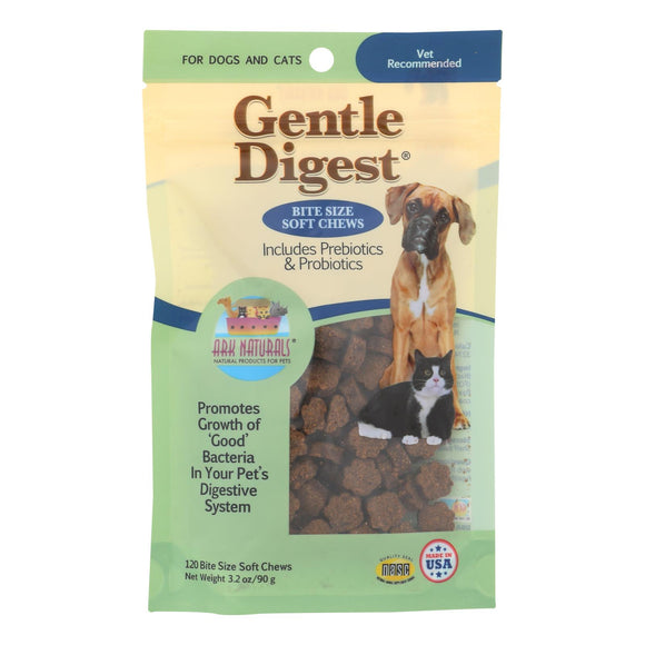 Ark Naturals - Gentle Digest Cat Dog Chew - 1 Each-3.2 Ounces - Vita-Shoppe.com