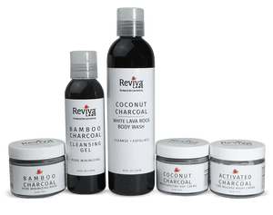 Reviva Charcoal Skin Care Treatment Regimen Bundle - Vita-Shoppe.com