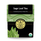 Buddha Teas - Organic Tea - Sage Leaf - Case Of 6 - 18 Count - Vita-Shoppe.com